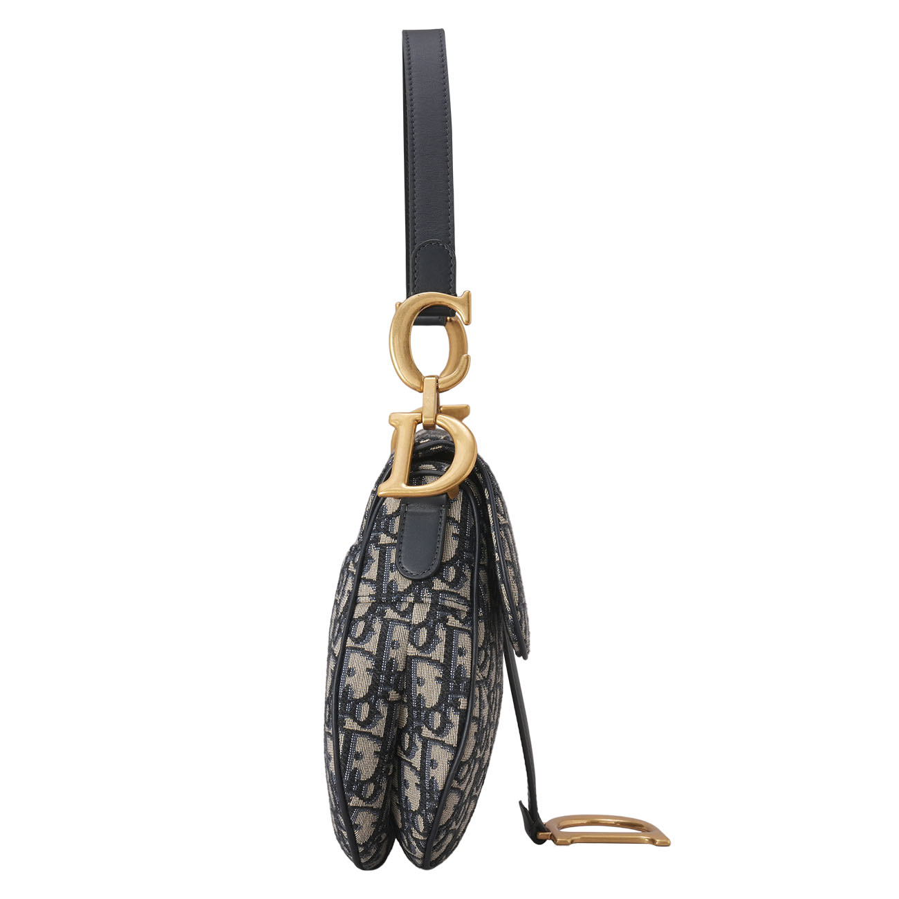CHRISTIAN DIOR(USED)디올 오블리크 새들백 미듐 & 스트랩
